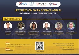 Lectures on Data Science and AI 
