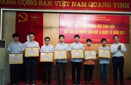 Students from HUS High School for the Gifted won many high prizes at international competitions